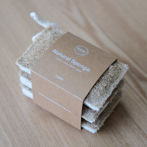自然素材のスポンジ(3個セット)