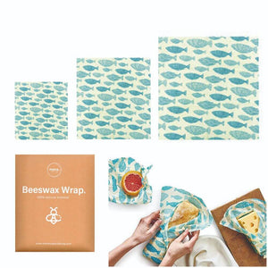 ミツロウラップS+M+Lオーシャン