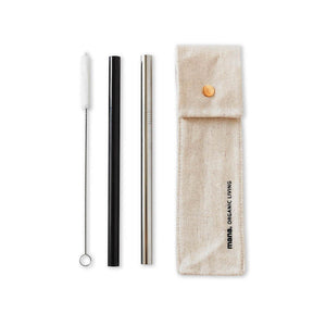 タピオカステンレス製ストロー(4点セット)