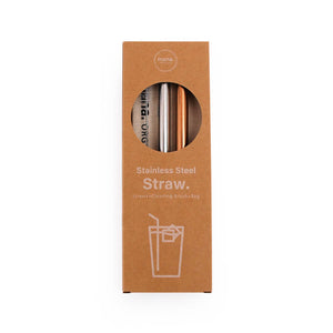 タピオカステンレス製ストロー(4点セット)