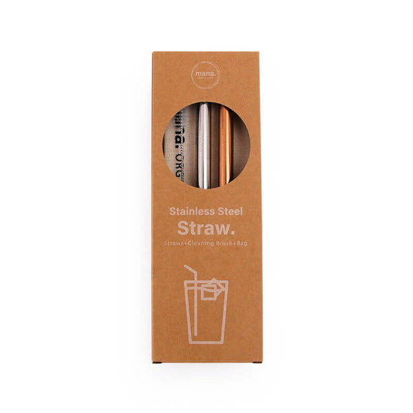 タピオカステンレス製ストロー(4点セット)