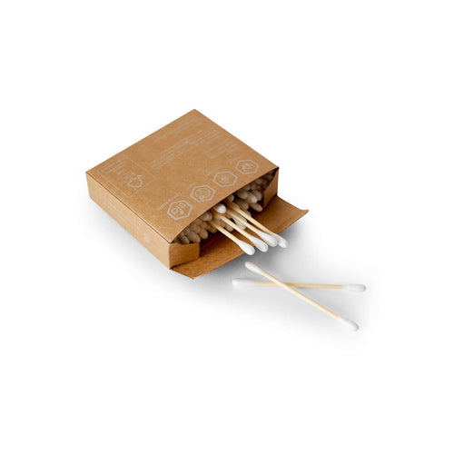 自然素材の綿棒(100本入り)