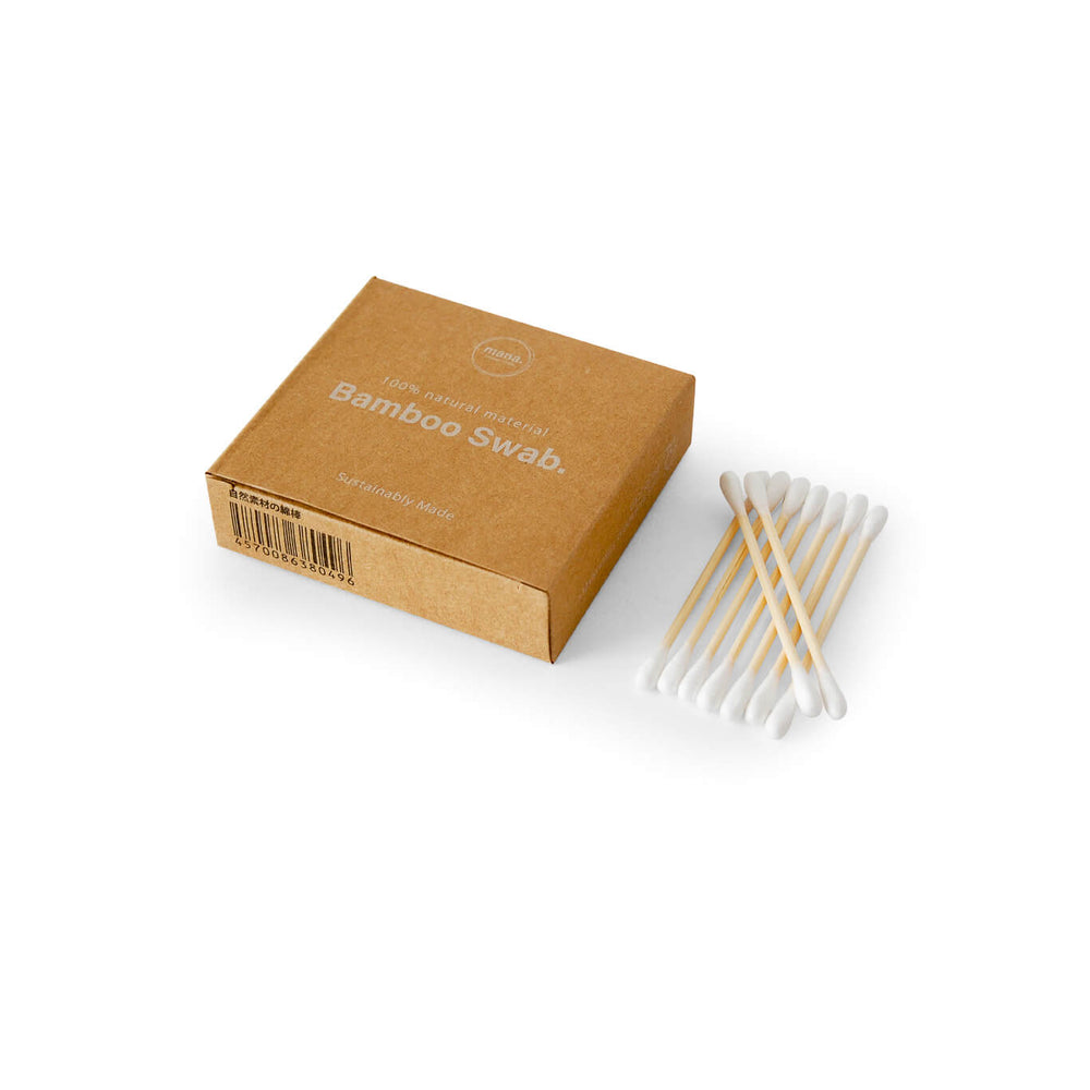 自然素材の綿棒(100本入り)