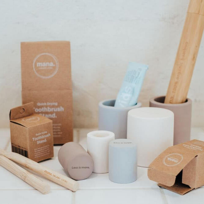 歯ブラシスタンド珪藻土