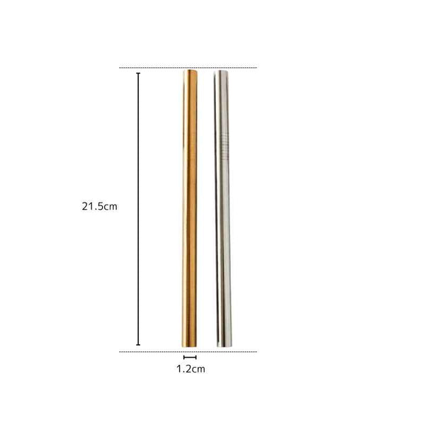 タピオカステンレス製ストロー(4点セット)