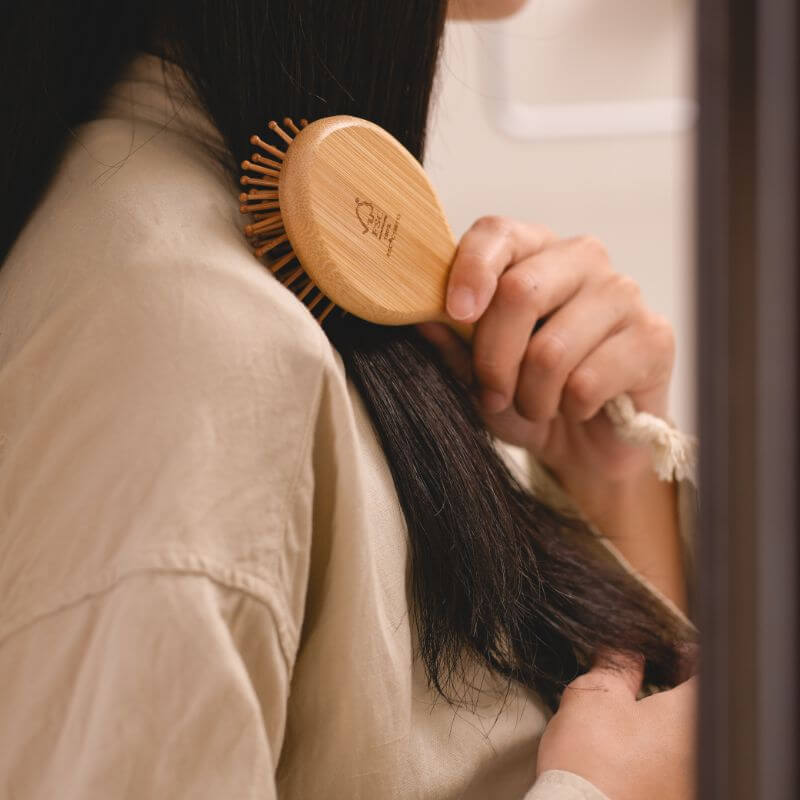 バンブーヘアブラシmini