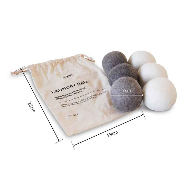 ウール洗濯ボール(6個セット)