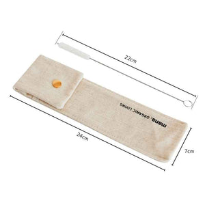 ステンレス製ストロー(6点セット)