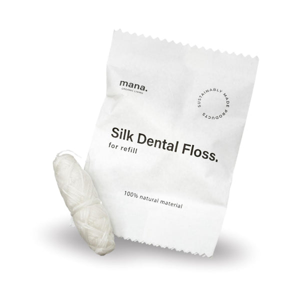 絹のデンタルフロス