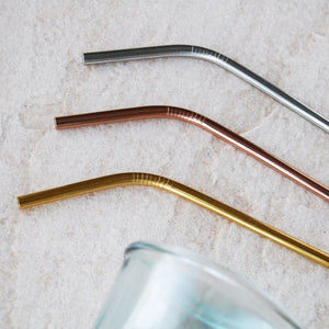 ステンレス製ストロー(6点セット)