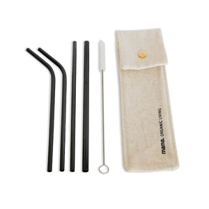 ステンレス製ストロー(6点セット)