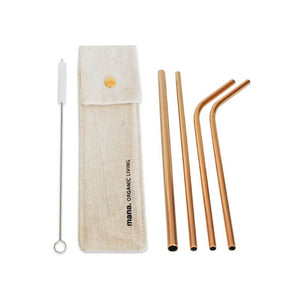 ステンレス製ストロー(6点セット)