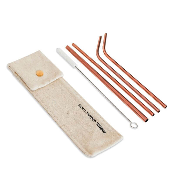 ステンレス製ストロー(6点セット)