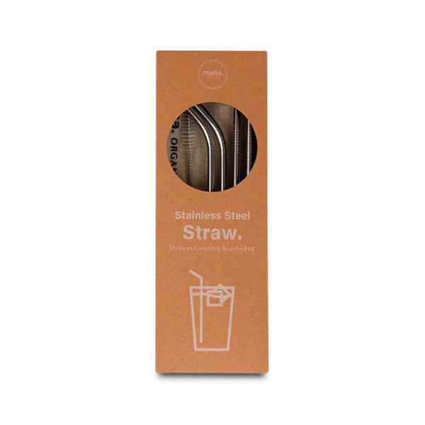 ステンレス製ストロー(6点セット)