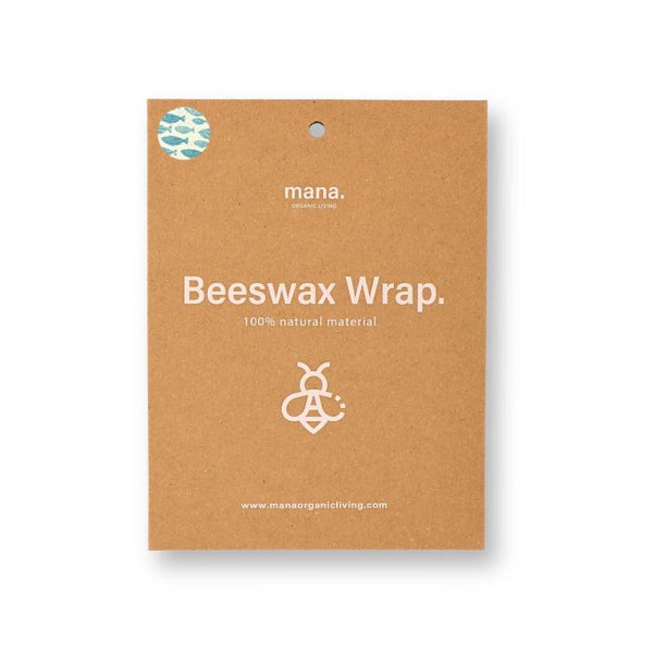 Beeswax Wrap S+M+L Ocean
