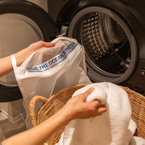 Laundry nets to protect the ocean