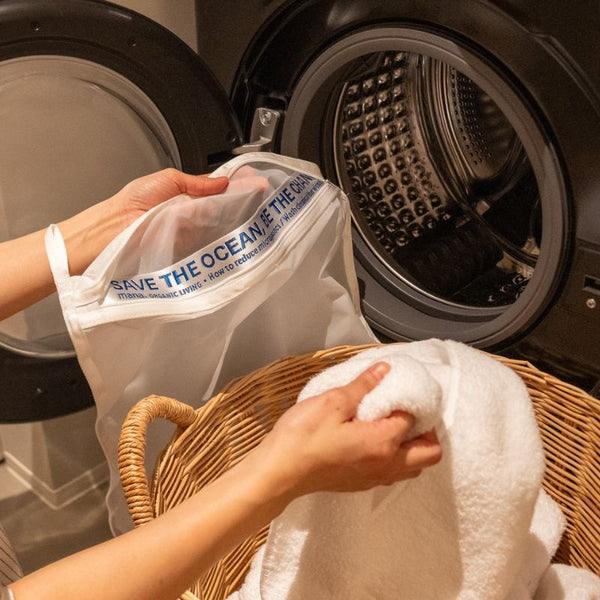 Laundry nets to protect the ocean
