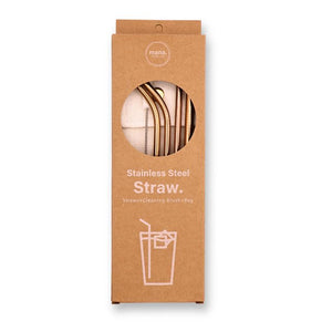 ステンレス製ストロー（６点セット）