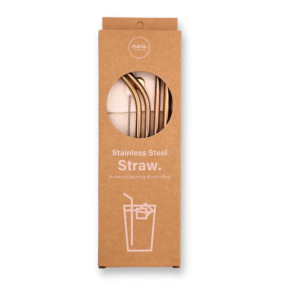 ステンレス製ストロー（６点セット）