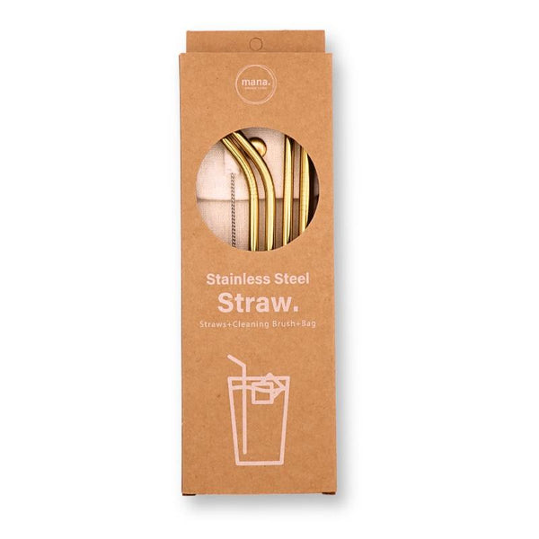 ステンレス製ストロー（６点セット）