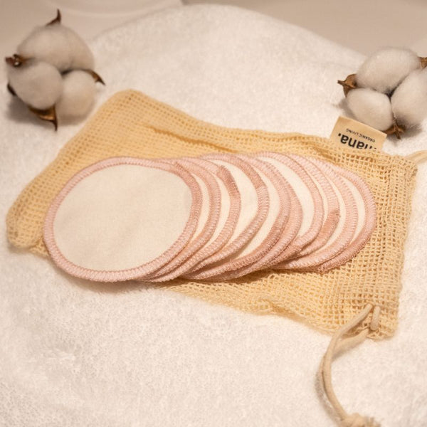 Bamboo cotton pads (10-pack)