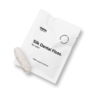絹のデンタルフロス